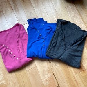 Gap Henley - set of 3
